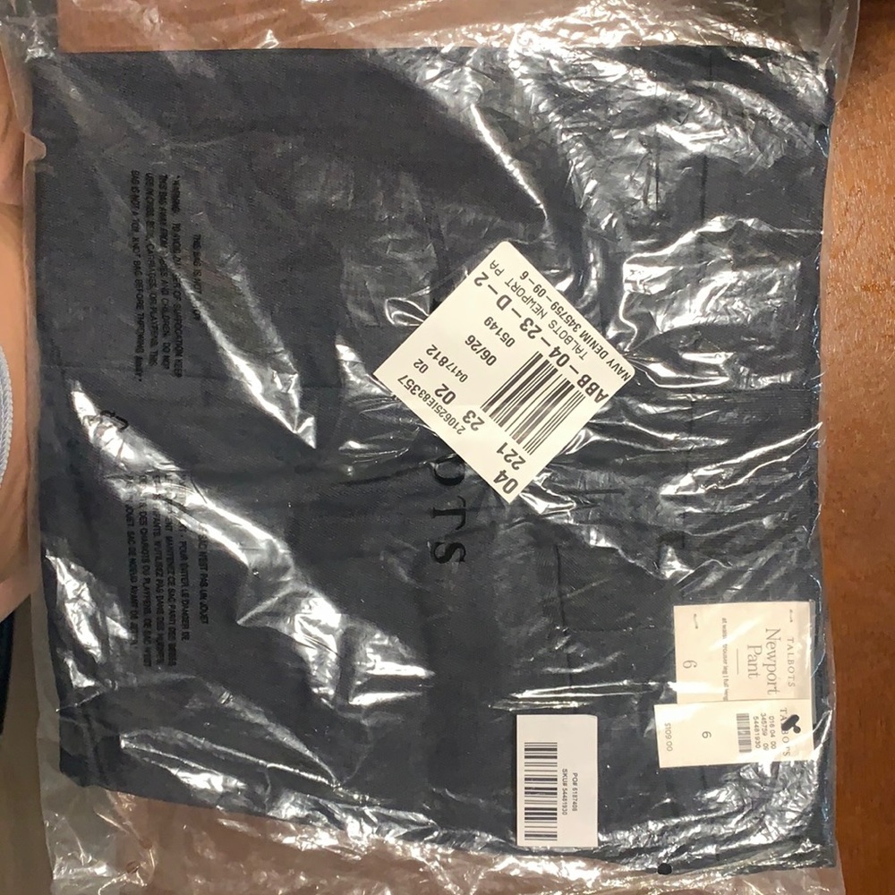 BRAND NEW Talbots Newport Pant Size 6